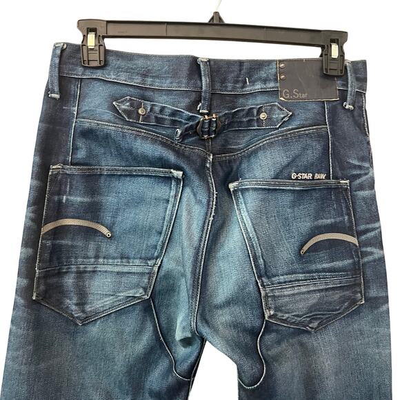 G-Star Raw Denim Blades Tapered Jeans size 31 x 36 - Picture 5 of 9